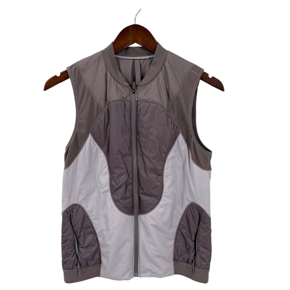 lululemon athletica Jackets & Blazers - Lululemon Polar Pace Run Vest Iced Iris Size 6